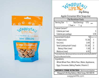 APPLE CINNAMON All Natural Everyday Dog Treats