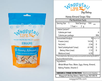 HONEY ALMOND All Natural Everyday Dog Treats